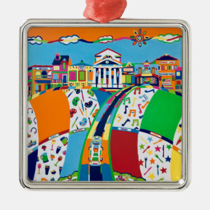 Media, Pennsylvania Christmas Ornament