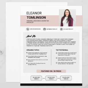 Media Press Kit Template