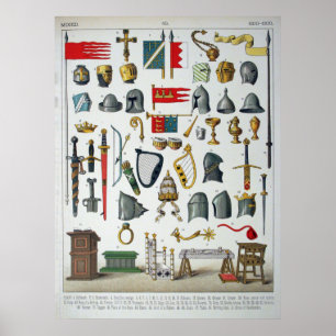 Mediaeval Accessories Poster