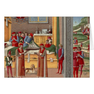 Mediaeval amputation scene