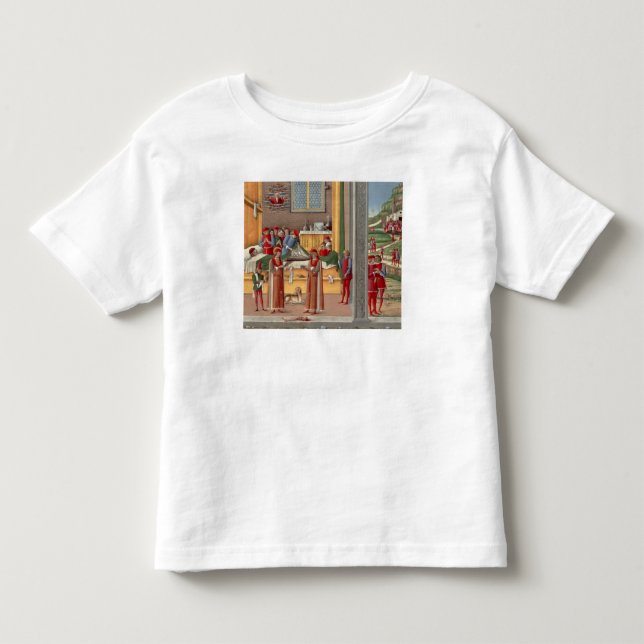 Mediaeval amputation scene toddler T-Shirt (Front)
