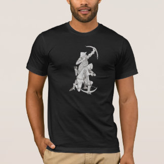 Mediaeval Archer and Crossbowman - Grey T-Shirt