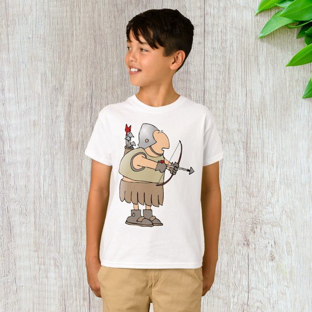 Mediaeval Archer Warrior Funny Knight with Bow T-Shirt (Creator Uploaded)