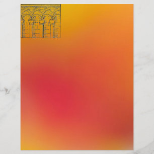 Mediaeval Architecture Letterhead