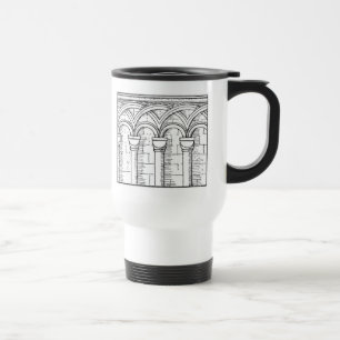 Mediaeval Architecture Travel Mug