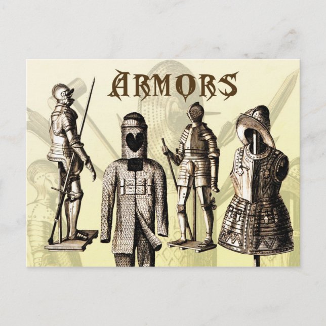 Mediaeval Armours Postcard (Front)