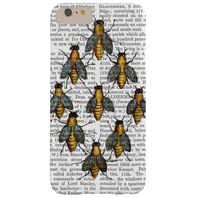 Mediaeval Bees 2 Case-Mate iPhone Case (Back)