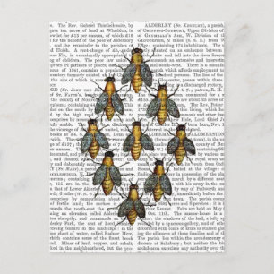Mediaeval Bees 2 Postcard