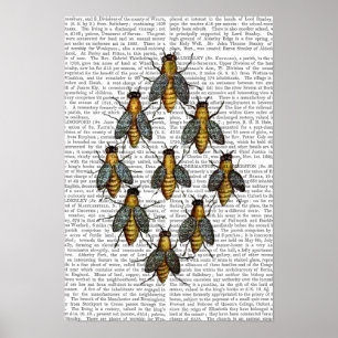 Mediaeval Bees Poster