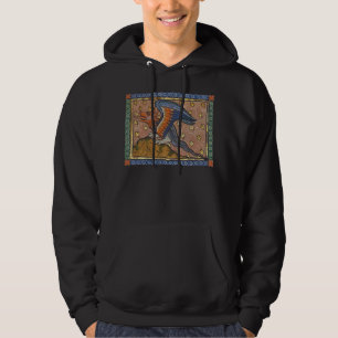 Mediaeval Bestiary Dragon c. 1270 Hoodie