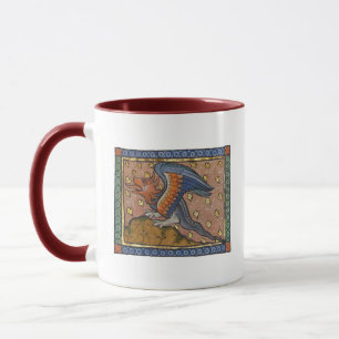 Mediaeval Bestiary Dragon c. 1270 Mug