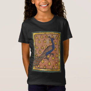 Mediaeval Bestiary Peacock c. 1270 T-Shirt