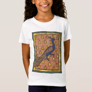 Mediaeval Bestiary Peacock c. 1270 T-Shirt