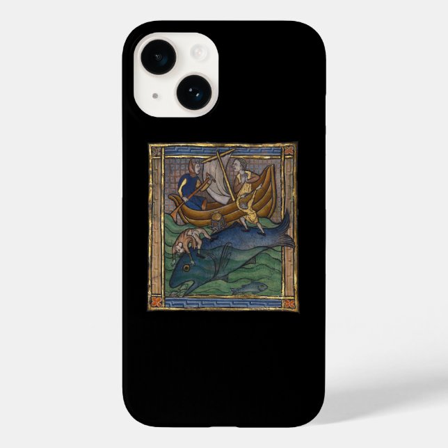 Mediaeval Bestiary Whale c. 1270 Case-Mate iPhone Case (Back)
