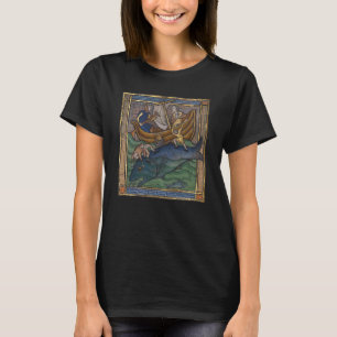 Mediaeval Bestiary Whale c. 1270 T-Shirt