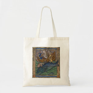 Mediaeval Bestiary Whale c. 1270 Tote Bag
