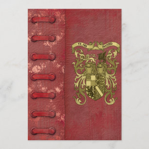 Mediaeval Book Cover Save The Date