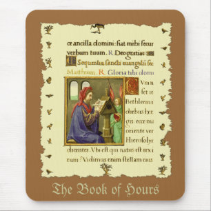 Mediaeval Book of Hours Mouse Mat