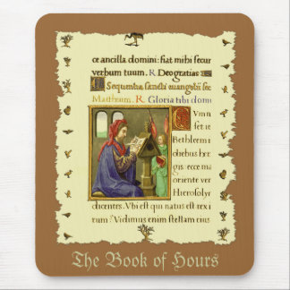 Mediaeval Book of Hours Mouse Mat