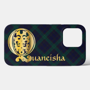 Mediaeval Botanical Decorative Capital Q iPhone 13 Pro Case