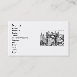 Mediaeval Castle Business Card