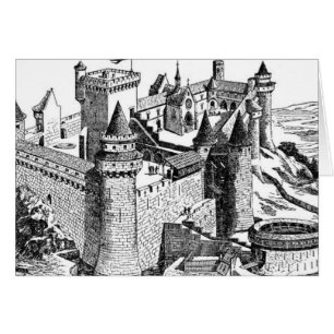 Mediaeval Castle Greeting/Note Card