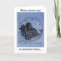 "Mediaeval Castle in Blue"