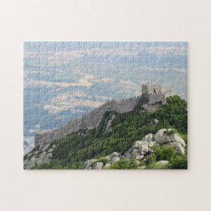 Mediaeval Castle in Sintra, Portugal Jigsaw Puzzle