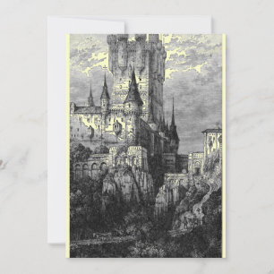 Mediaeval Castle Invitation