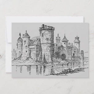 Mediaeval Castle Invitation