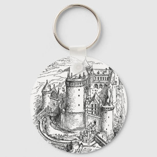 Mediaeval Castle Key Ring