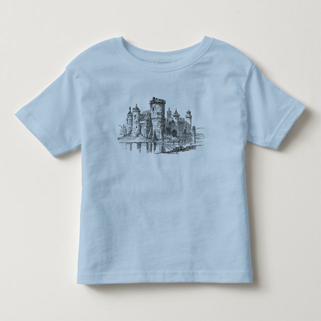 Mediaeval Castle Kid's Shirt (Front)