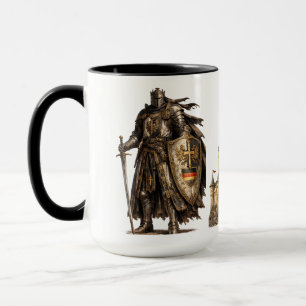 Mediaeval Castle Knight Fantasy Historical Fifteen Mug
