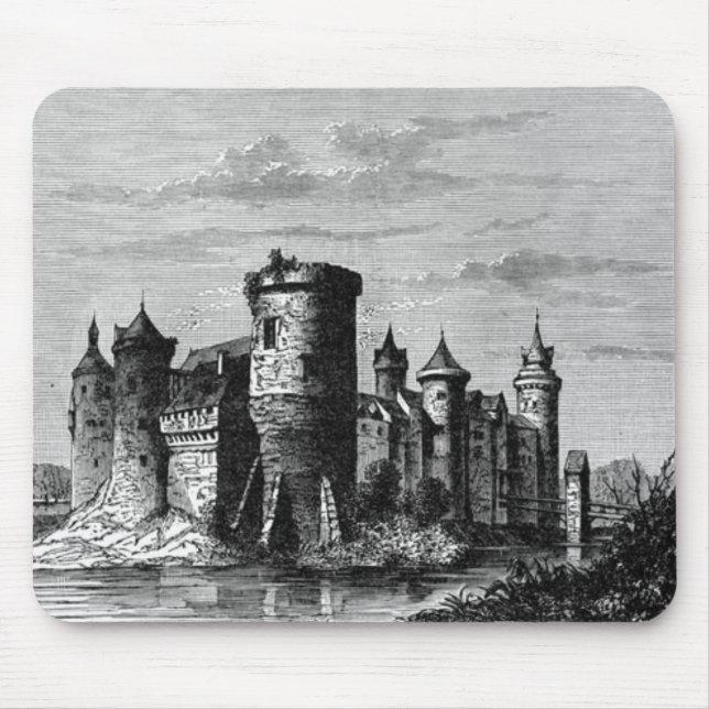 Mediaeval Castle Mouse Pad (Front)