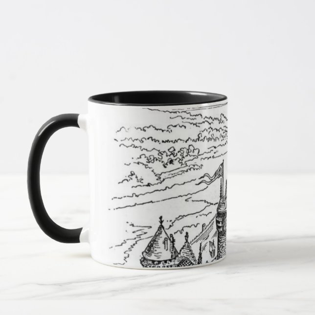 Mediaeval Castle Mug (Left)