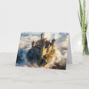 Mediaeval Castle Note Card