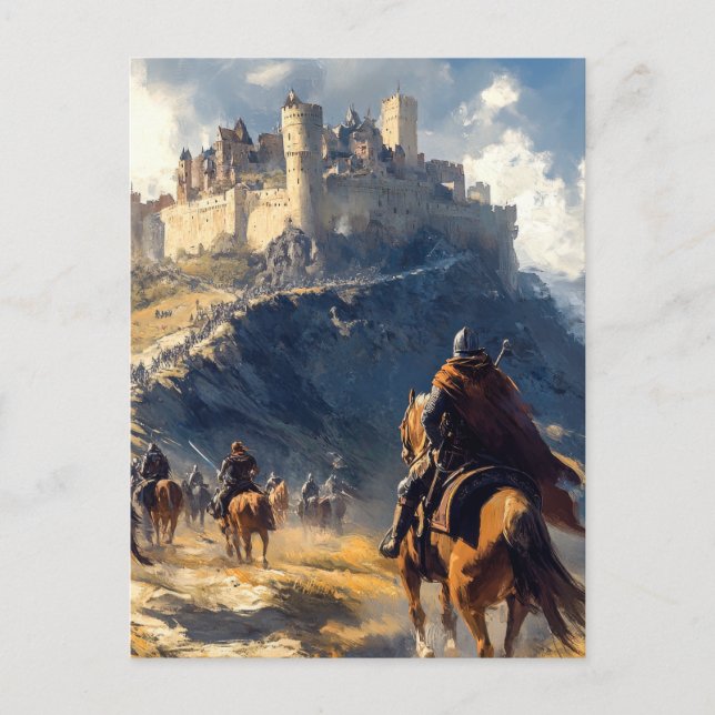 Mediaeval Castle Postcard (Front)