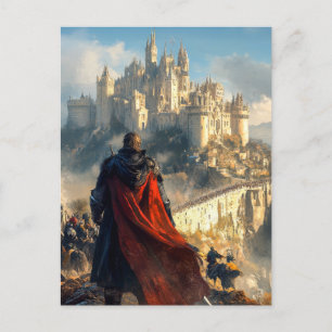 Mediaeval Castle Postcard
