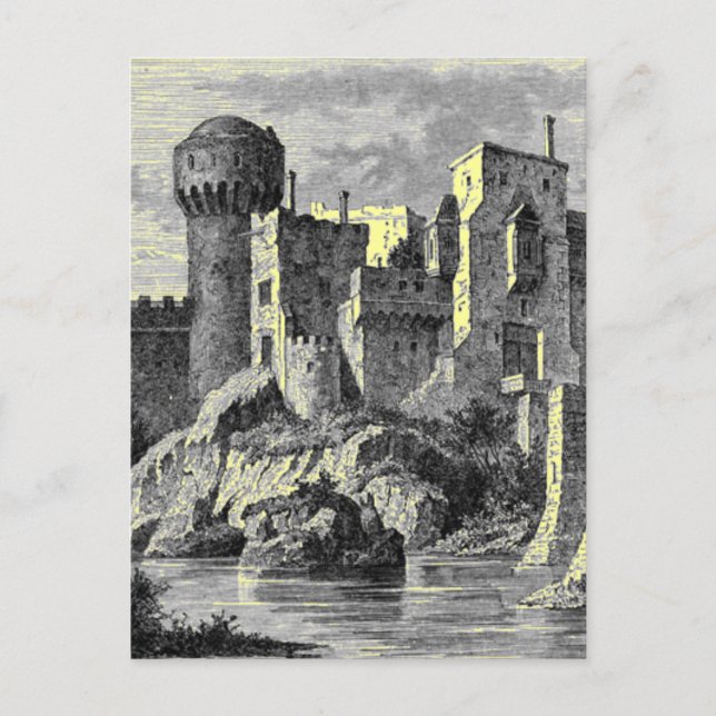 Mediaeval Castle Postcard (Front)
