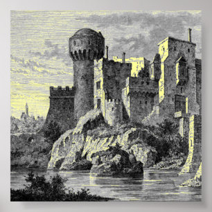 Mediaeval Castle Poster