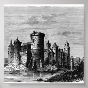 Mediaeval Castle Poster