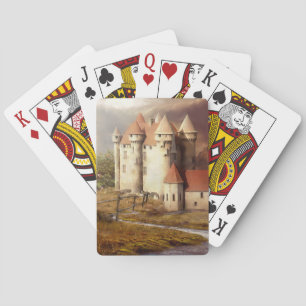 Mediaeval Castle River Run Playing Cards
