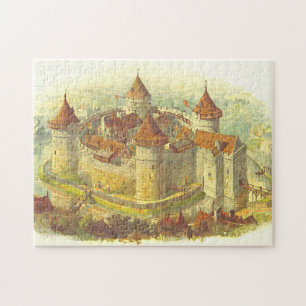 Mediaeval Castle Scene Puzzle