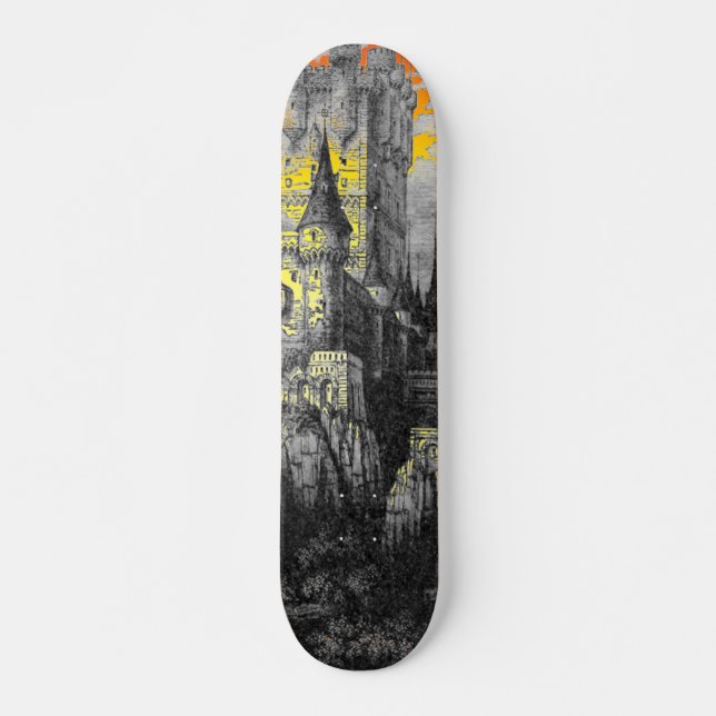Mediaeval Castle Skateboard (Front)