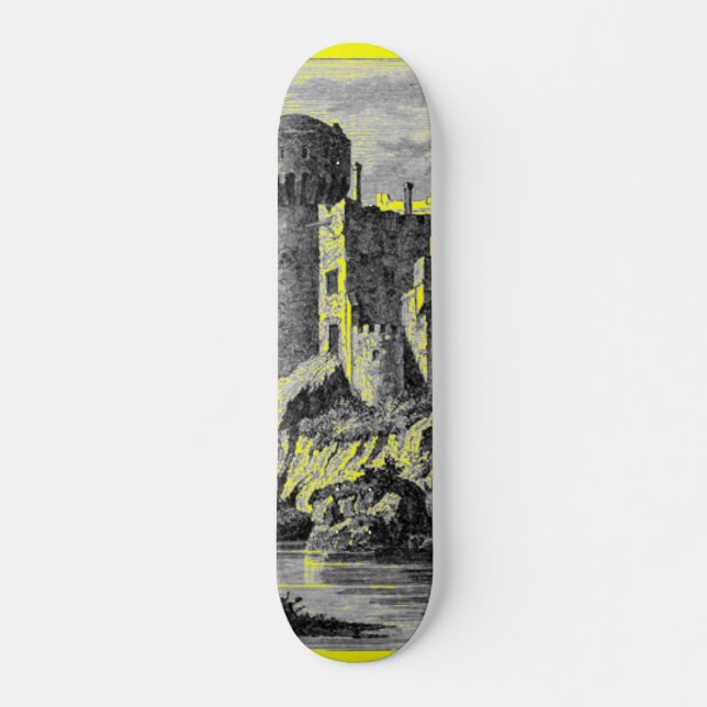 Mediaeval Castle Skateboard (Front)