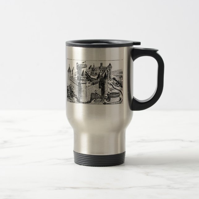 Mediaeval Castle Travel Mug (Right)