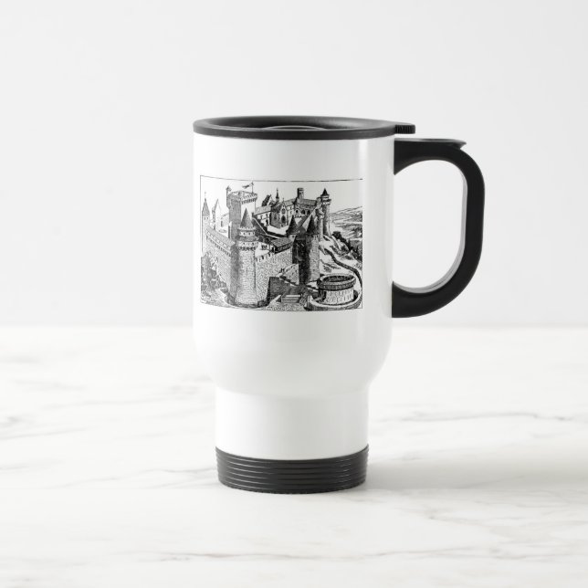 Mediaeval Castle Travel Mug (Right)
