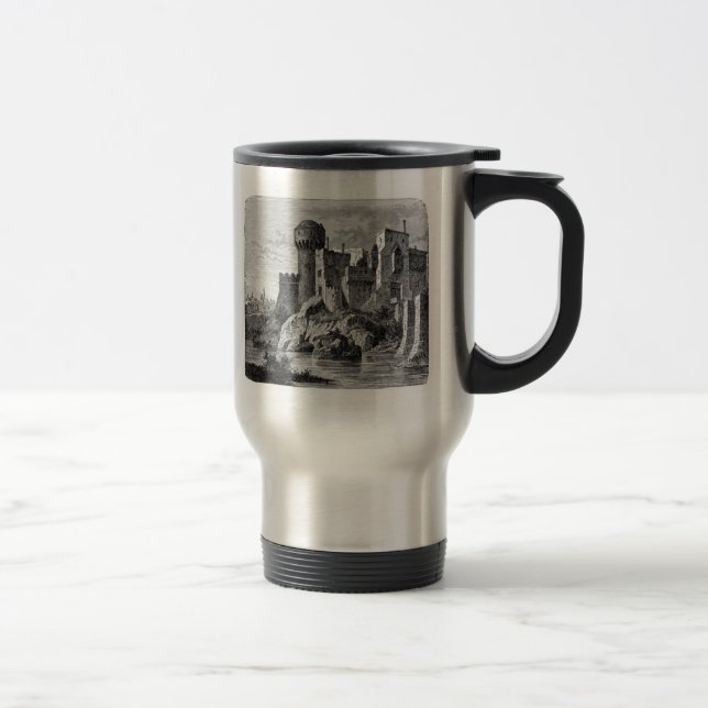 Mediaeval Castle Travel Mug (Right)