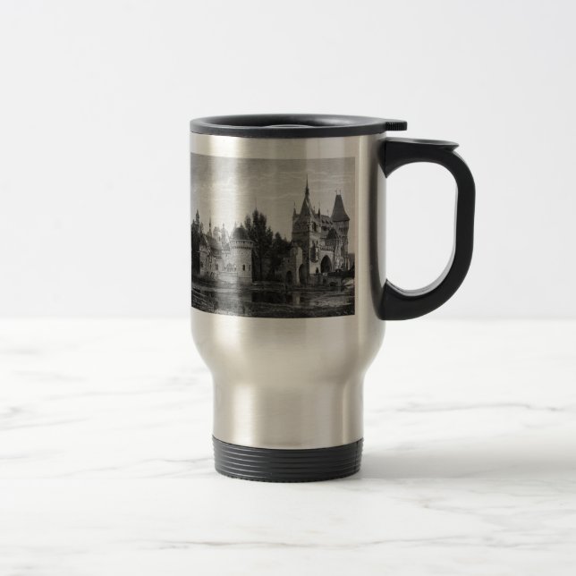 Mediaeval Castle Travel Mug (Right)