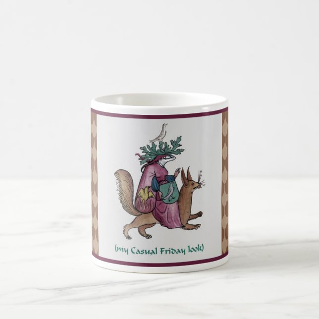 Mediaeval Casual Friday Coffee Mug (Center)